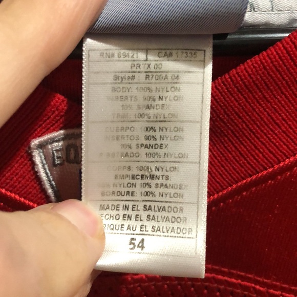 Kansas City Chiefs Dante Hall Jersey AUTHENTIC Reebok - Picture 6 of 6